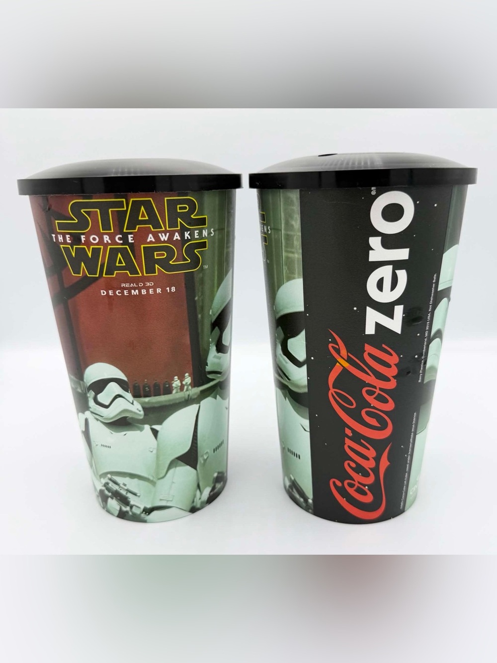 STAR WARS THE FORCE AWAKENS CINEMA CUPS!!